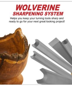 Oneway Wolverine Grinding Jig with Quad Setup Jig for Sharpening Workshop Tools • Woodturning Gouges • Chisels • Scrapers • Skews and Wood Carving Tools 11 81HL 2BSWHL