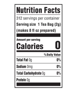 Lipton Tea Bags, Black Tea, Iced or Hot Tea, Can Support Heart Health, 312 Tea Bags 34 81HL D njvL