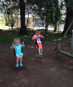 Swing-N-Slide Heavy Duty Green Swing Seat - 58" Vinyl Coated Chain Backyard Playground Swing for Replacement or Accessories 25 81HL7eU3HL