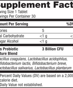 Renew Life Kids Chewable Probiotic Tablets, Daily Supplement Supports Digestive and Immune Health, Berry-licious Flavor, Dairy, Soy and gluten-free, 3 Billion CFU, 30 Count 30 Count (Pack of 1) 30 81HNDEilF8L