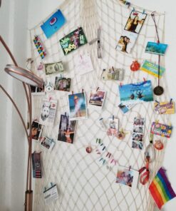 Whitelotous Decorative Natural Fishing Net Seaside Wall Beach Party Sea Shell Fishnet Decor 38 81HONX7DL6L