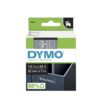 DYMO Standard D1 45020 Labeling Tape (Black Print on Clear Tape, 1/2'' W x 23' L, 1 Cartridge), DYMO Authentic White on Clear 1/2" 12 81HQBRI2CtL