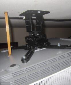 QualGear PRB-717-Blk Ceiling Mount Projector Accessory,Black Mount Black Mount 37 81HR9CPyruL