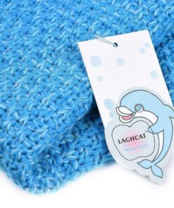 LAGHCAT Mermaid Tail Blanket Crochet Mermaid Blanket for Adult, Soft All Seasons Snuggle Mermaid Sleeping Bag Blankets 71"x35.5" Blue 27 81HRKeNIt7L