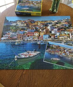 White Mountain Puzzles White Mountain Greece Parga - 1000 Piece Jigsaw Puzzle 23 81HRV0McvjL