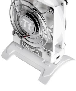 Thermaltake Mobile Fan III Portable Desk Fan with Directional Fan Swivel, Compact Design, and Mini-USB to USB Retractable Cable Cooling AF0065 White 8cm 9 81HSuueXZL