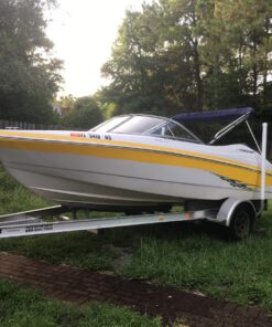 Botepon Marine Boat Trailer Winch Strap with Hook, Marine Winch Strap Replacement for Boat Jet Ski Loading, Launching and Retrieving ¡ 16 81HTXLZMHL