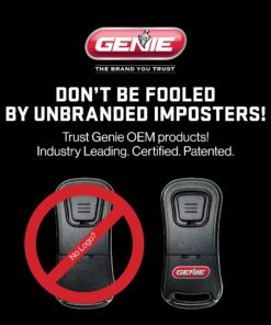Genie Single Button Garage Door Opener Remote - Safe & Secure Access - Compatibility with Genie Only Intellicode Garage Door Openers - Model G1T-BX 1 Pack 21 81HVAMRsZKL 3