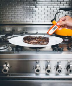 Lavatools PT12 Javelin Ultra Fast Digital Instant Read Meat Thermometer for Grill and Cooking, 2.75" Probe, Compact Foldable Design, Large Display, Splash Resistant – Maize 18 81HVldLzK5L 2