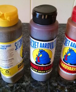 Secret Aardvark Hot Sauce Variety Pack – Drunken Jerk, Drunken Garlic, and Habanero Hot Sauce, Low Carb, Gluten-Free Hot Sauce & Marinade Gift Set – 8 fl oz 3 Pack 18 81HXHMoBBJL