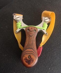 D&Q Slingshot High Velocity Catapult with 10 Pcs Flat Bands Powerful Professional Sling Shot with Aiming Points for Adult Shooting Fishing Hunting Competition 32 81HYMZHsKL