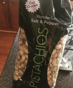Wonderful Pistachios In Shell, Salt & Pepper, 48 Ounce Resealable Bag, Healthy Snack, Protein Snack, Pantry Staple (48 oz) 48 Ounce (Pack of 1) 33 81HYP4mTPhL