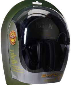 Alternative view of Honeywell Howard Leight by Sync Stereo MP3 Earmuff (1030110), Black