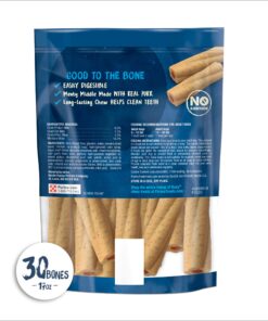 PURINA Busy Made in USA Facilities Toy Breed Dog Bones, Tiny - 30 ct. Pouch 30 Count (Pack of 1) 27 81HajWYkk7L