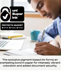 Uniball Vision Rollerball Pens, Red Pens Pack of 12, Fine Point Pens with 0.7mm Medium Red Ink, Ink Black Pen, Pens Fine Point Smooth Writing Pens, Bulk Pens, and Office Supplies 11 81HcJRVb48L 1