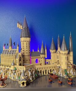 LEGO Harry Potter Hogwarts Castle 71043 Building Set - Model Kit with Minifigures, Featuring Wand, Boats, and Spider Figure, Gryffindor and Hufflepuff Accessories, Collectible for Adults and Teens Standard 81 81Hd3CCriIL