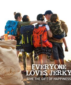 Jerky Gift Basket for Men - 26pc Jerky Variety Pack of Beef, Pork, Turkey, & Ham Snack Sticks - High Protien Healthy Snack - Unique Gift for Men 26 Piece Set 37 81HdvJhfqCL