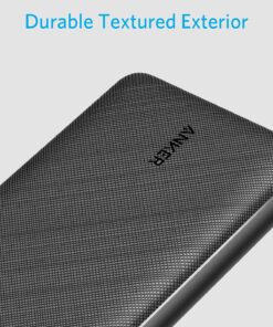 Anker Portable Charger, Power Bank, 20,000mAh Battery Pack with PowerIQ Technology and USB-C (Recharging Only) for iPhone 15/15 Plus/15 Pro/15 Pro Max, iPhone 14/13/12 Series, Samsung Galaxy (Black) Black 32 81Hg6MysERL