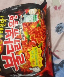 Samyang Ramen/ Spicy Chicken Roasted Noodles, 4.93 Ounce (Pack of 5) 4.93 Ounce (Pack of 5) 27 81Hh9U56x8L
