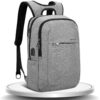 KOPACK Anti-Theft 15.6 Inch Laptop Backpack, Gray, Unisex 31 81Hh9zPCLwL