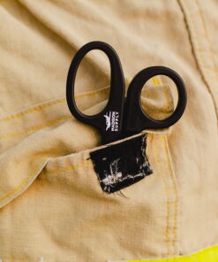 Madison Supply Medical Scissors, EMT and Trauma Shears - 7.5 Inch Premium Quality Stainless Steel Bandage Scissors - Fluoride-Coated with Non-Stick Blades - 2 Pack (Black/Stainless) 2-Pack Black Handle/Stainless Blades 24 81HhJFNT5hL