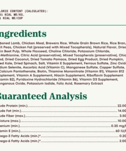 NUTRO NATURAL CHOICE Small Bites Adult Dry Dog Food, Lamb & Brown Rice Recipe Dog Kibble, 30 lb. Bag 21 81Hj KuOYnL