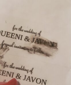 Avery 6521 Glossy Crystal Clear Address Labels for Laser & Inkjet Printers, 1" x 2-5/8", 300 Labels 1" x 2-5/8" 30 81Hj4YCtWBL