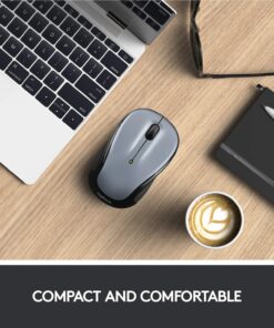 Alternative view of Logitech Wireless Mouse M325 with Designed-For-Web Scrolling - Light Silver