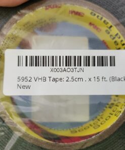 5952 VHB Tape: 2.5cm . x 15 ft. (Black) 26 81HjsFGtcoL