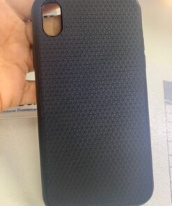 Spigen Liquid Air Armor Designed for iPhone SE 2020 Case/Designed for iPhone 8 Case (2017) / Designed for iPhone 7 Case (2016) - Black 59 81HmQ3X mML