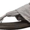 Sanuk Women's Yoga Sling 2 Metallic Flip Flop, Silver, 10 M US 33 81HniG5MqwL 3