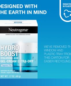 Neutrogena Hydro Boost Hyaluronic Acid Hydrating Face Moisturizer Gel-Cream to Hydrate and Smooth Extra-Dry Skin, 1.7 oz 1.7 Ounce (Pack of 1) Gel Cream Extra Dry 29 81HnkHTCZdL