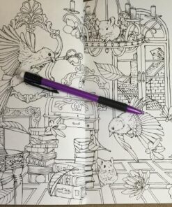 Mori ga kanaderu rhapsody. Rhapsody in the forest.(Coloring Book Japan Edition) 60 81Ho0nRoUpL