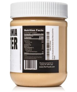 Vör Pure Macadamia Nut Butter Spread (11oz) | Only One Ingredient | Vegan, Paleo, Keto, Whole 30 (11oz Jar) 11 Ounce (Pack of 1) 10 81Hp0zReAcL