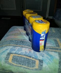 Lysol Disinfectant Wipes, Multi-Surface Antibacterial Cleaning Wipes, For Disinfecting and Cleaning, Lemon and Lime Blossom, 80 Count (Pack of 4) 80 Count (Pack of 4) White Standard Packaging 52 81HqhQYEECL