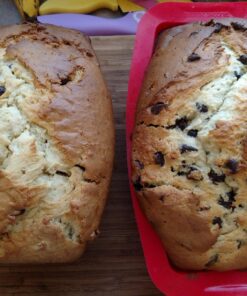 Silicone Large Bread Pan and 1 Loaf Pan 2PCS | Non-Stick Baking Mold | Premium Kitchen Pan | Dishwasher Safe 9.25L x 3.9W | Flexible Easy release for Homemade Cakes, Breads, Meatloaf and quiche. 1 Loaf 2PC 45 81Hr0JhhmeL