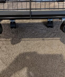 MidWest Homes for Pets Universal Crate Casters, 2 count (pack of 1) Black 17 81Ht8VUyeQL