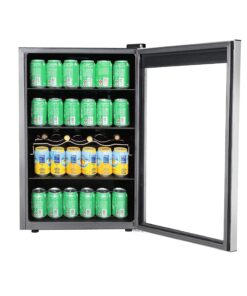 RCA RMIS1530 Freestanding Beverage Center Cooler Fridge Fits Wine, 110 can or 36 bottles, Black 8 81Hv6rTA bL