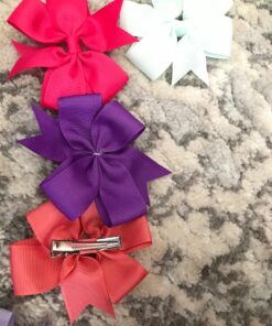 Mybigqueen 40Pcs 3'' Baby Hair Bows For Girls Grosgrain Boutique bow Clips For Teens Toddlers Kids Children infants 35 81HvJ8wTUFL