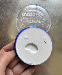 Snazaroo Classic Face and Body Paint, 18.8g (0.66-oz) Pot, White 42 81Hw43ajq6L