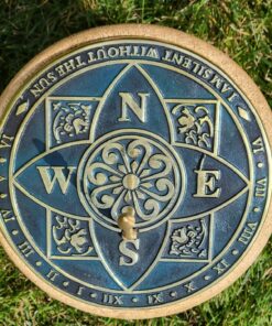 Alternative view of Rome RM2304 Brass Rosette Sundial