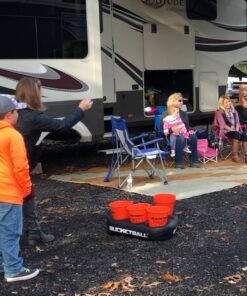 Bucket Ball | Beach Edition | Ultimate Beach, Pool, Yard, Camping, Tailgate, BBQ, Backyard, Lawn, Water, Wedding, Events, Indoor, Outdoor Game – Best Gift Toy for Boys, Girls, Teens, Adults, Family Starter Pack 16 81HzOrG7vcL