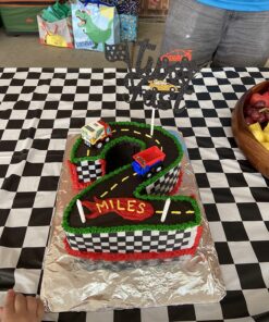 Whimsical Practicality Checks Birthday Cake Borders 19 81HzarrD2RL