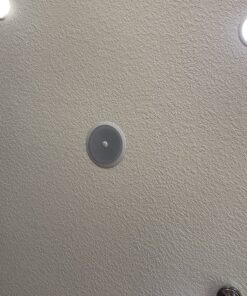 Pyle 8” Ceiling Wall Mount-Pair Of 2-Way Midbass Woofer Speaker Directable 1” Titanium Dome Tweeter Flush Design W/ 55Hz-22kHz Frequency Response & 300 Watts Peak Easy Installation- Pyle PDIC80,White Speakers 43 81HzkpLzUJL