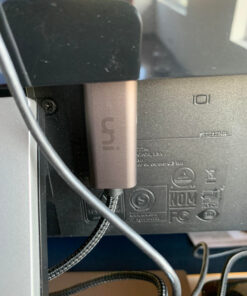 uni USB C to HDMI Cable for Home Office 6ft (4K@60Hz), USB Type C to HDMI Cable, Thunderbolt 4/3 Compatible with iPhone 15 Pro/Max, MacBook Pro/Air 2023, iPad Pro, Surface Book 2, Galaxy S23 Grey 1 50 81I00wYb63L