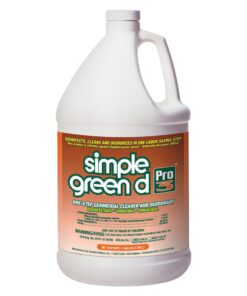 Simple Green 30301 d Pro 3 One-Step Germicidal Cleaner, Deodorant 1gal Refill Bottle, Childproof Cap