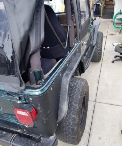 Smittybilt XRC Rear Bolt-on Flares for TJ - 76875, Textured Black 47 81I0sgyWfL