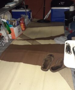 Stylish Camping 159127 9-feet by 12-feet Reversible Mat, Plastic Straw Rug, Large Floor Mat for Outdoors, RV, Patio, Backyard, Picnic, Beach, Camping (Brown/Beige) 9x12 Brown/Beige 13 81I18NfaPL