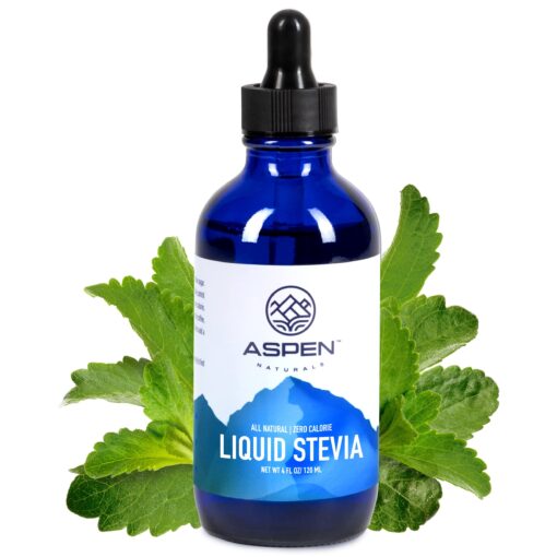 Liquid Stevia Drops. Natural Stevia Liquid Extract Sweetener. No Aftertaste, No Artificial Sucralose, No Calories, Sugar Free. Mix Liquid Sugar into Drinks & Healthy Treats. Stevia Sweetener 4 fl oz