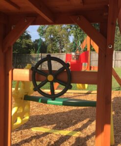 Swing-N-Slide WS 1524 Pirate Ship Wheel with 12 Inch Diameter for Swing Sets, Play Sets & Playhouses, Green 10 81I3Bbawk4L